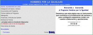 Captura de la web hombresigualdad.org (01.02.2001)
