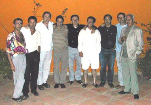 Componentes del grupo de hombres de sevilla de 1996