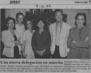 nota de prensa de Diario de Jerez del 09/10/1999