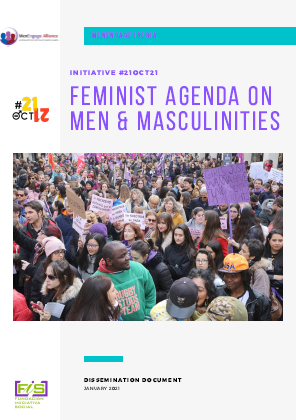 Portada Agenda Feminista sobre Hombres y Masculinidades