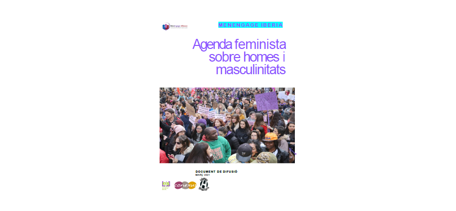 Agenda Feminista sobre hombres y masculinidades: Guías de Difusión CAT.